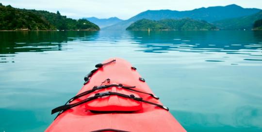 Kayaking Norris Lake 