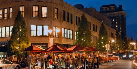 Downtown Asheville Condos Cafes  