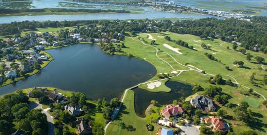 Landfall Country Club Aerial View