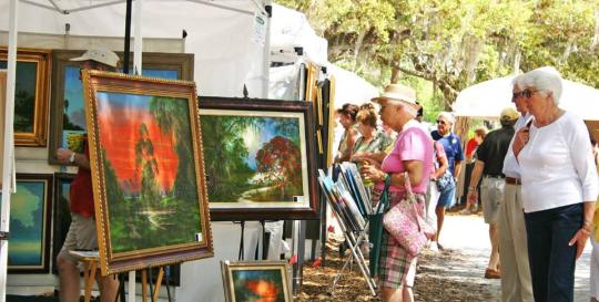 Vero Beach Art Under The Oaks