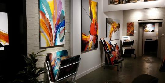 Asheville Art Crawl Jonas Gerard Studios