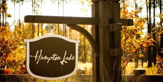 Hampton Lake SC Entrance
