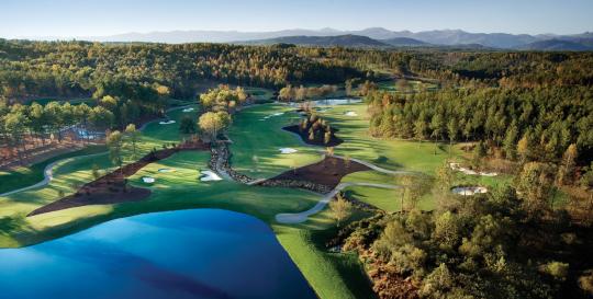 The Cliffs Keowee Falls golf course