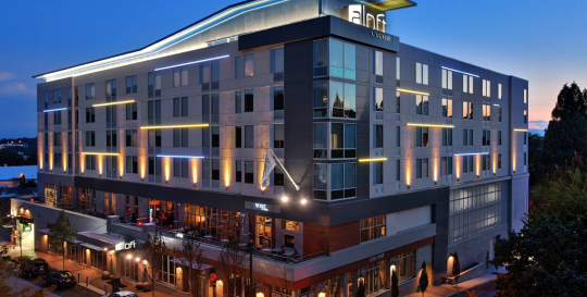 Aloft Hotel in Downtown Asheville