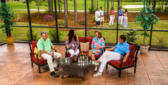 Compass Pointe golf course homes