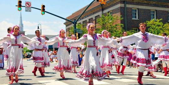 Folkmoot USA Parade