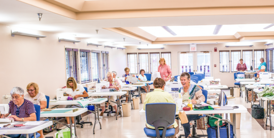 Village Quilters community outreach