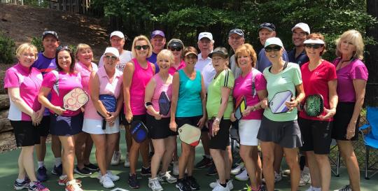 Greenville SC golf communities with pickeball