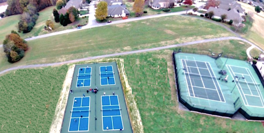 Rarity Bay pickleball courts