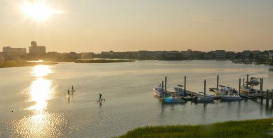 Paddleboarding 