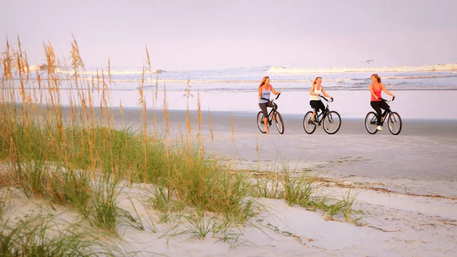 HHI Beach Biking