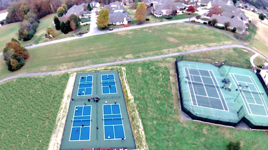 Rarity Bay pickleball courts