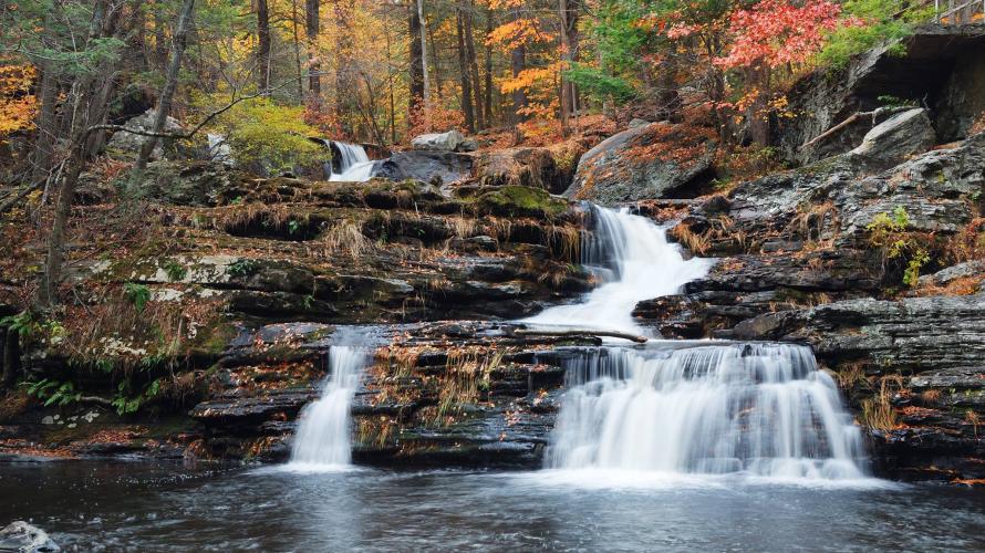 The Coves waterfall